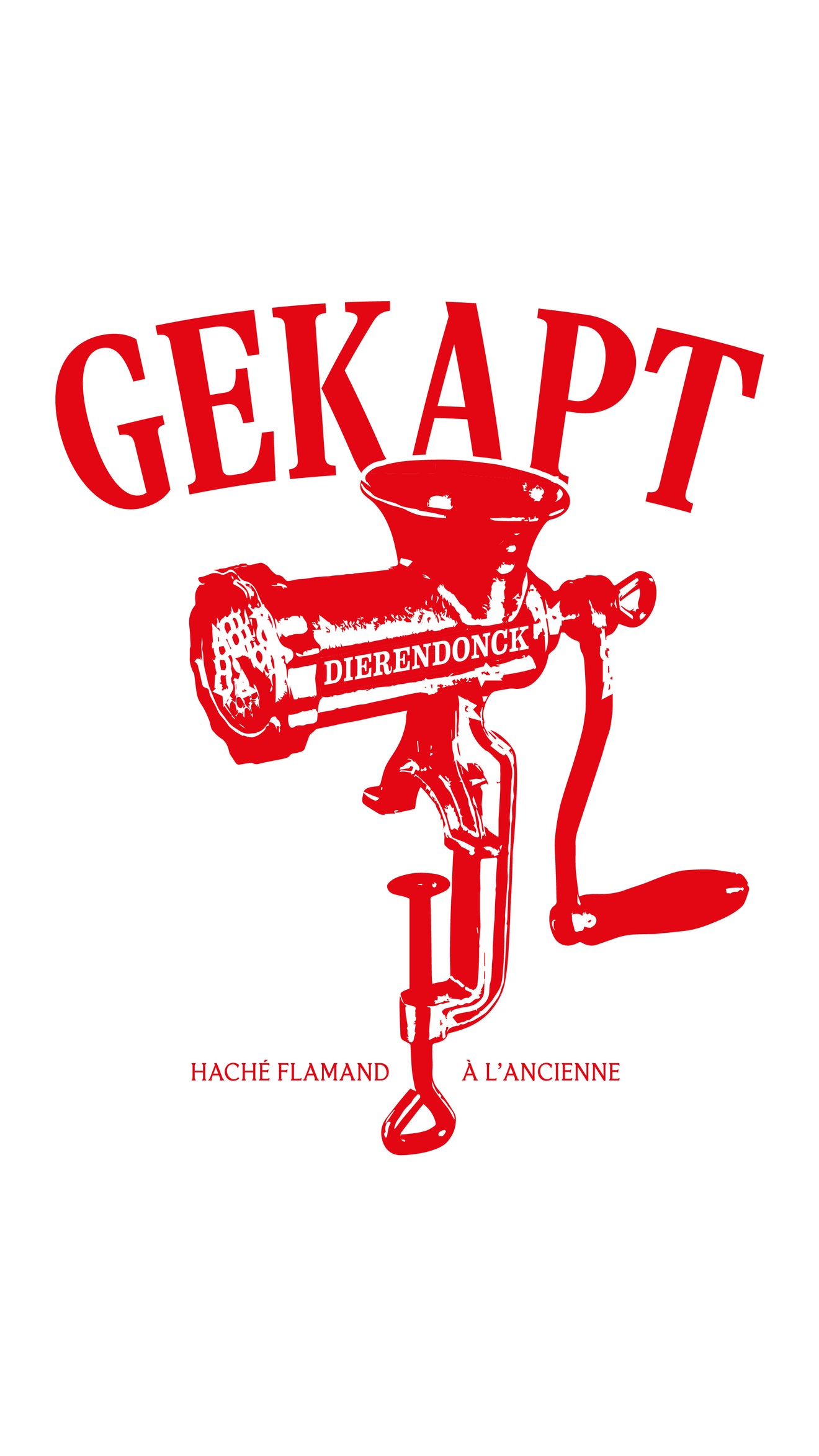 Tshirt Dierendonck ÉDITION LIMITÉE - 'Gekapt'