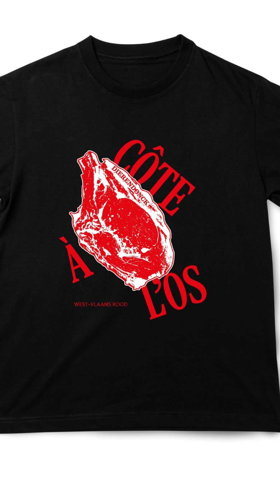 Tshirt Dierendonck ÉDITION LIMITÉE - 'Côte à l'os'